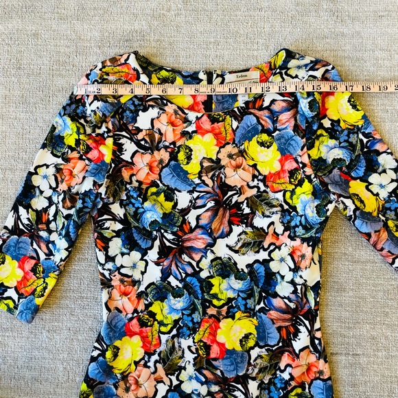 Erdem Floral Jersey Knit Dress - Picture 5 of 11